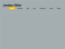 Tablet Screenshot of jordanolder.com